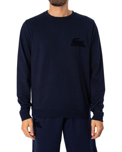 Lacoste Sh7477 Underwear Sweatshirt - Blau