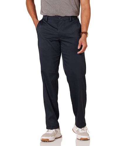 Amazon Essentials Pantaloni Elasticizzati con Taglio Dritto Uomo - Blu