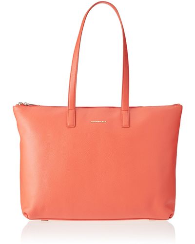 Mandarina Duck Mellow Leather Crossover - Orange