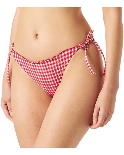 Tommy Hilfiger String Side Tie Cheeky Bikini-Unterteile - Pink