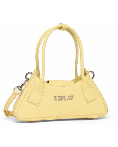 Replay Women's Handbag Made Of Faux Leather - Multicolour
