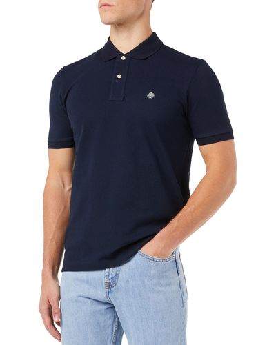 Polo Springfield hombre (azul marino y negro)