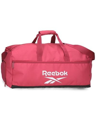 Reebok Ashland Travel Bag Pink 55x25x25cm Polyester 34.38l By Joumma Bags