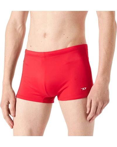 DIESEL BMBX-Hero SW Maillot de Bain - Rouge