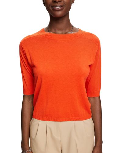 Esprit 023ee1i303 Sweater - Orange