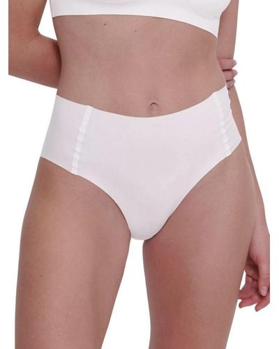 Sloggi Zero Feel 2.0 High Waist Underpants Silk White - Multicolour