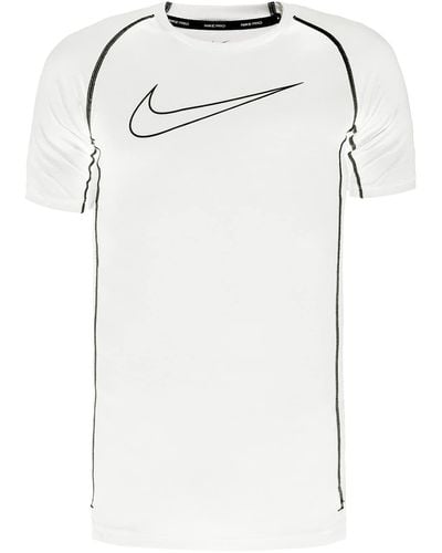 Nike S M NP DF Tight TOP SS T-Shirt - Mehrfarbig