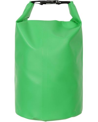 Mountain Warehouse Easy To Clean & Roll-top Closure Bag With Rip Stop Fabric & Taped Seams - Best For - Green