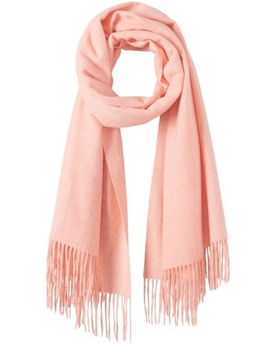 HIKARO Schal groß und weich 200 x 70 cm - Pink