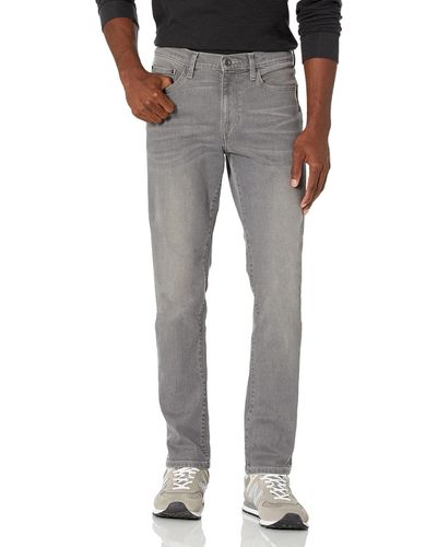Amazon Essentials Jeans Slim Elasticizzati Comodi - Grigio
