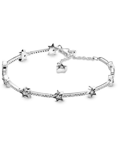 PANDORA Pulsera 598893C00-1 Nudo Infinito. - Noir