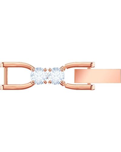 Swarovski Verlängerung für Tennis Deluxe Armband 5481350 roségold - Pink