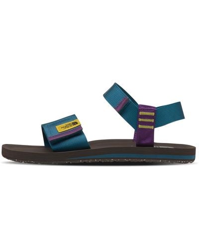 The North Face Skeena Sandal Blue Moss/yellow Silt 9