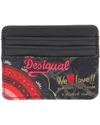 Desigual Mone Targetero Bolas Rojas - Multicolore