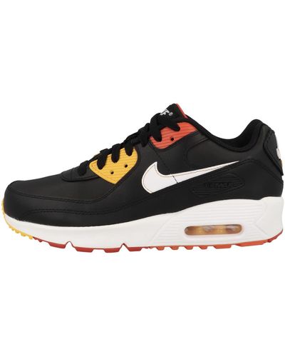 Nike Air Max 90 LTR GS Trainers CD6864 Sneakers Chaussures - Noir