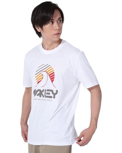 Oakley Erwachsene One Wave B1b Tee T-Shirt - Weiß