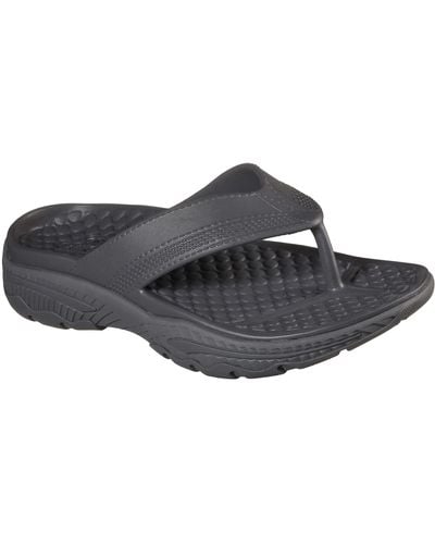 Skechers men's hotsell jailyne flip flop