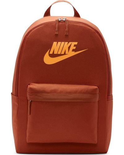 Nike Mochila unisex Heritage Backpack - Naranja