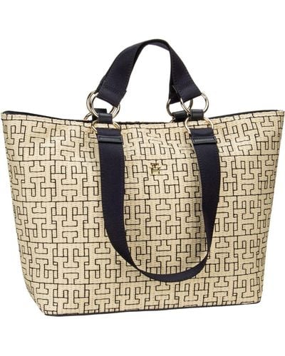 Tommy Hilfiger Th City Tote Mono Aw0aw16406 - Multicolour