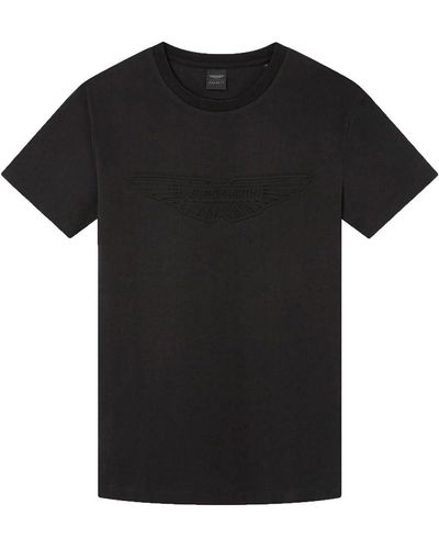 Hackett Hackett Hm500779 Short Sleeve T-shirt Xs - Black