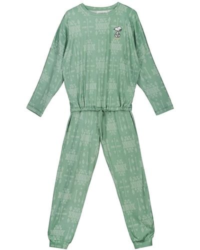 Women'secret Pyjama - Groen