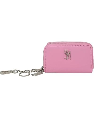 Steve Madden 's Bmartaa Clip On Wallet With Keyring - Pink