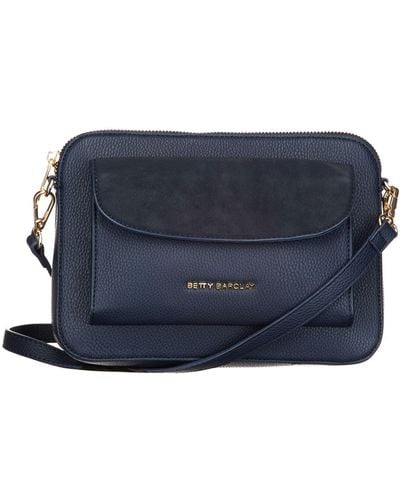 Betty Barclay Zip Bag Navy - Blau