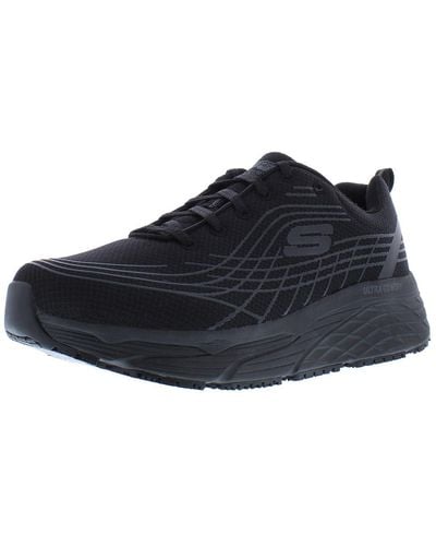 Skechers Work Relaxed Fit Max Cushioning Elite Sr Trainer - Blue