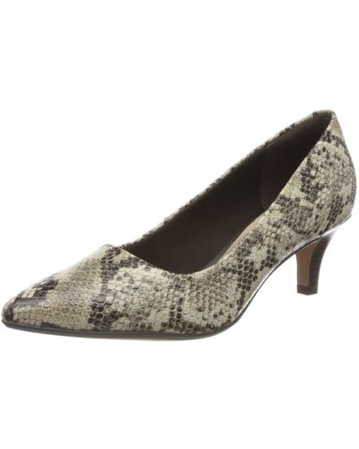 Clarks Linvale Jerica Court Shoes - Grey