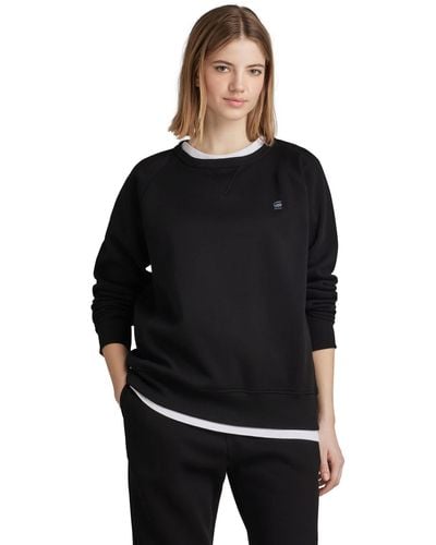 G-Star RAW Premium Core 2.0 Sweater da Donna - Nero