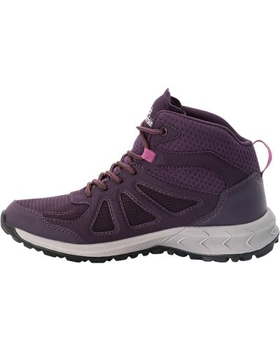 Jack Wolfskin Woodland 2 Texapore MID W Walking-Schuh - Lila