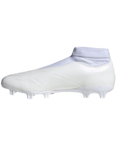 adidas Predator League Laceless Fg Football Boots Eu 40 - White