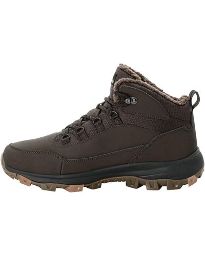 Jack Wolfskin Everquest Texapore Mid M Winter Boots - Brown