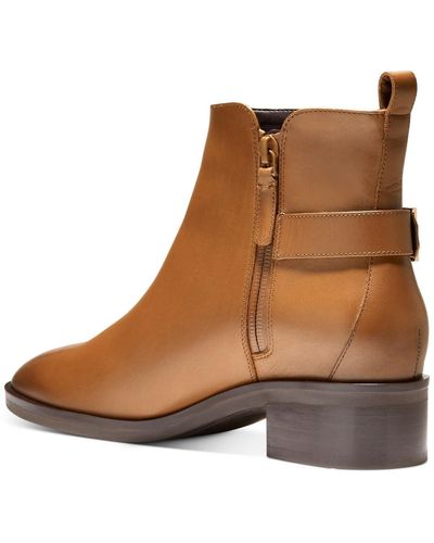 Cole Haan Kimberly Water Proof Bootie Ankle Boot - Brown