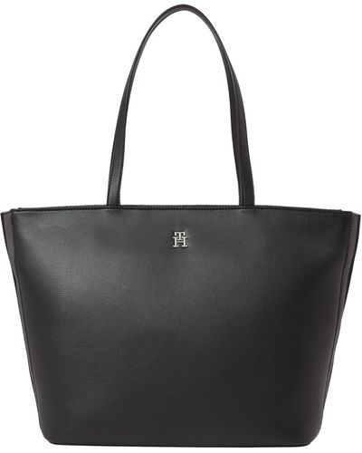 Tommy Hilfiger Aw0aw15720 Mujer - Negro