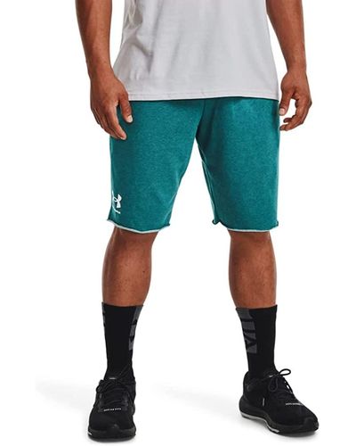 Under Armour Rival Terry Shorts - Green