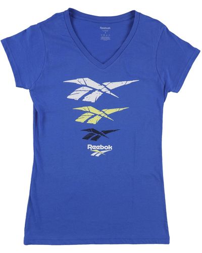 Reebok S Logo Graphic T-shirt - Blue