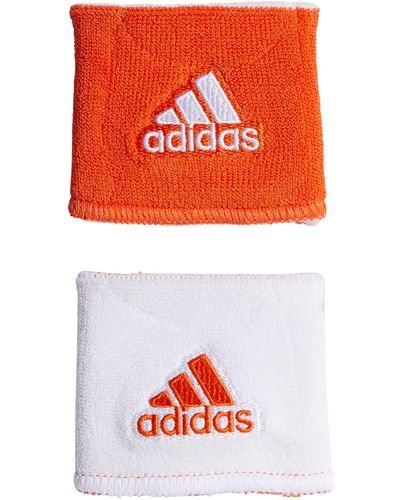 adidas Interval Reversible Wristband - Red