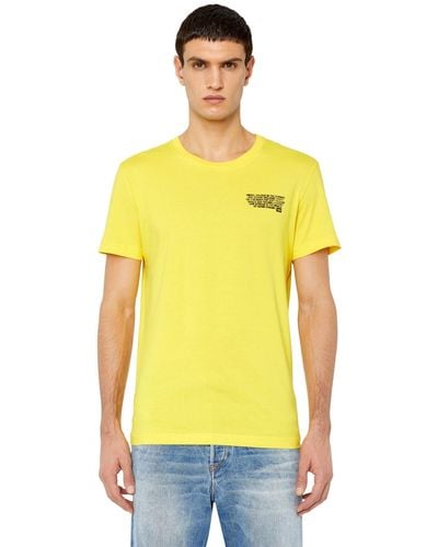 DIESEL T-diegor-k57 T Shirt - Gelb
