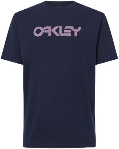 Oakley Embroidery Mark II Tee T-Shirt - Blu