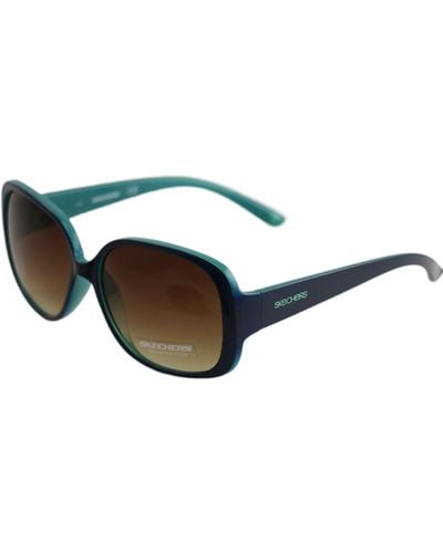 Skechers Sunglasses Polarized For Se6014/s 87f Made In Usa 58-16-130 - Black