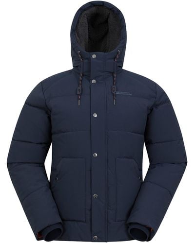Mountain Warehouse Manta Mens Borg Lined Padded Jacket Isotherm