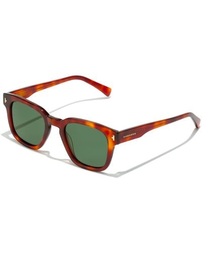 Hawkers Stack-Paprika Turquoise Eco Gafas - Marrón