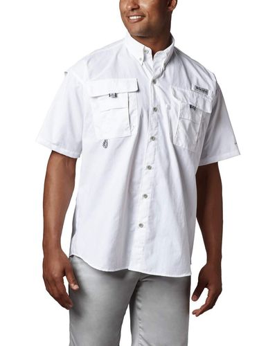 Columbia PFG Bahama Ii Short Sleeve Shirt Bluse - Weiß