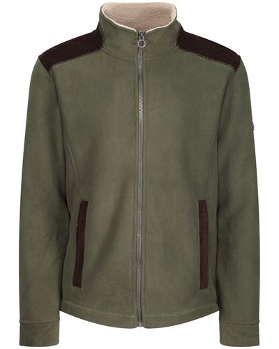 Regatta Professional S Faversham Full Zip Fleece Dark Khaki Xl - Green