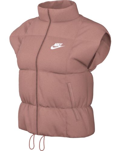Nike W Nsw Tf Thrmr Clsc Vest Jacket - Roze