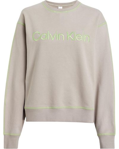 Calvin Klein Vrouwen L/s Sweatshirt Truien - Grijs