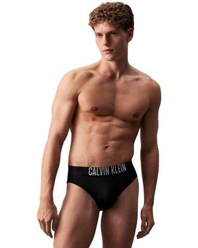 Calvin Klein Brief Wb Swim Brief - Black