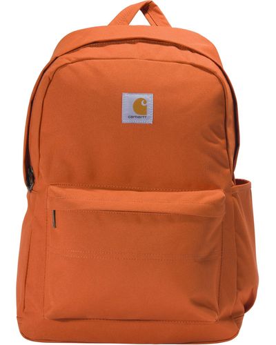 Carhartt 21l, Durable Water-resistant Pack With Laptop Sleeve, Classic Daypack - Orange