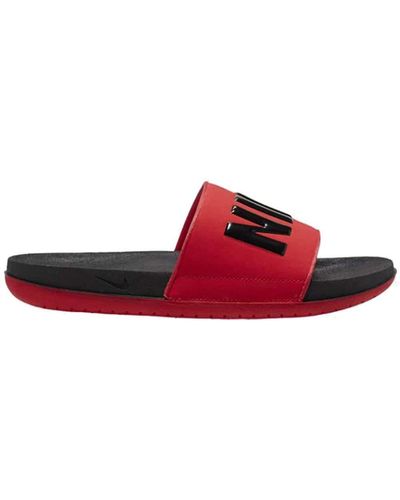 Nike Offcourt Slide Uomo Bq4639-002 - Rosso